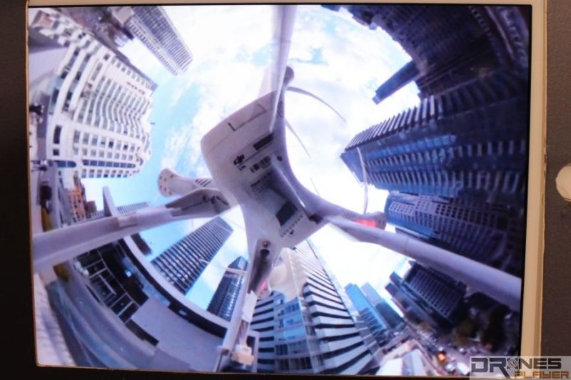 Bublcam 裝配在 DJI Phantom 2 上的航拍示範效果。