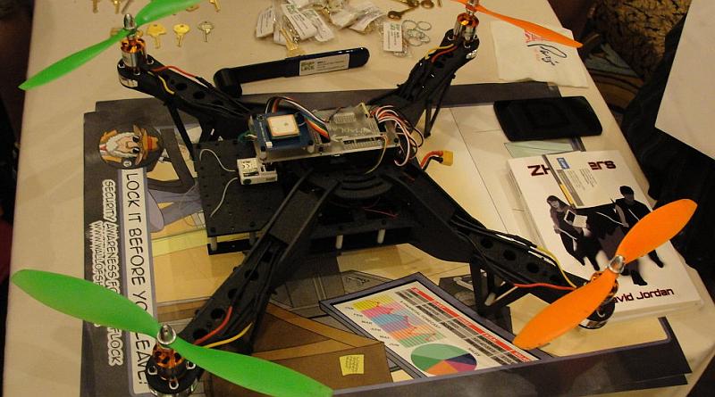 Hacker drone prototype in DEF CON
