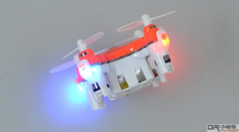 DHD D1 Drone 機體四邊均設有 LED 燈號，方便用家辨認機頭方向。