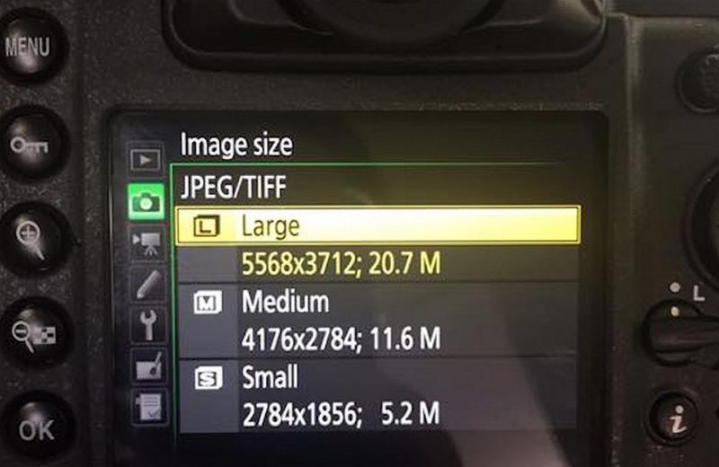 從選單可見，Nikon D5 的有效拍攝像素應為 2,070 萬（圖片來源：ＮikonRumors.com）。