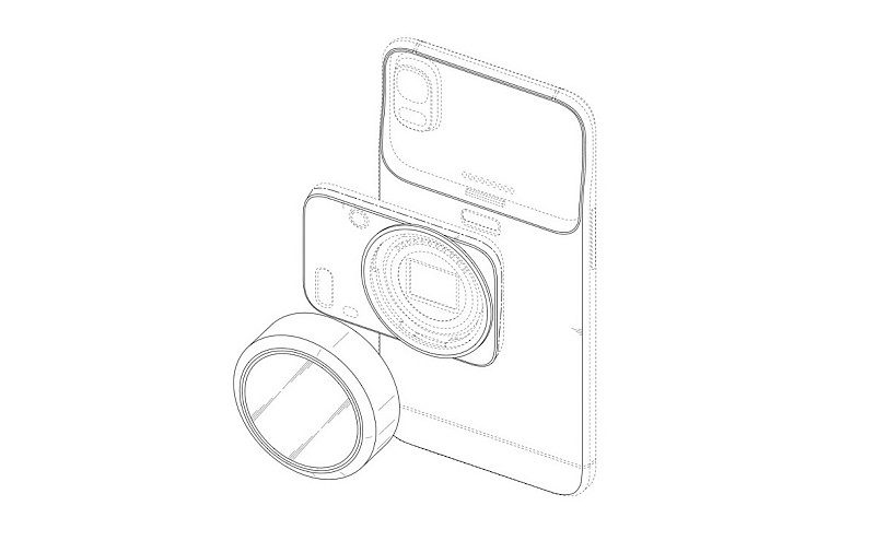 Samsung 擬將「可換鏡相機模組」的概念加到智能手機之上。