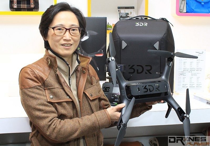 國祥副總經理林亨美表示，未來會開辦 3D Robotics Solo 的飛行教學課程。