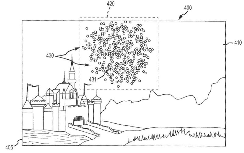 根據迪士尼的專利文件，Flixel 無人機系統利用 LED 燈取代傳統煙火。