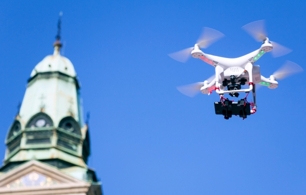 美國國會山莊一帶禁止無人機接近。