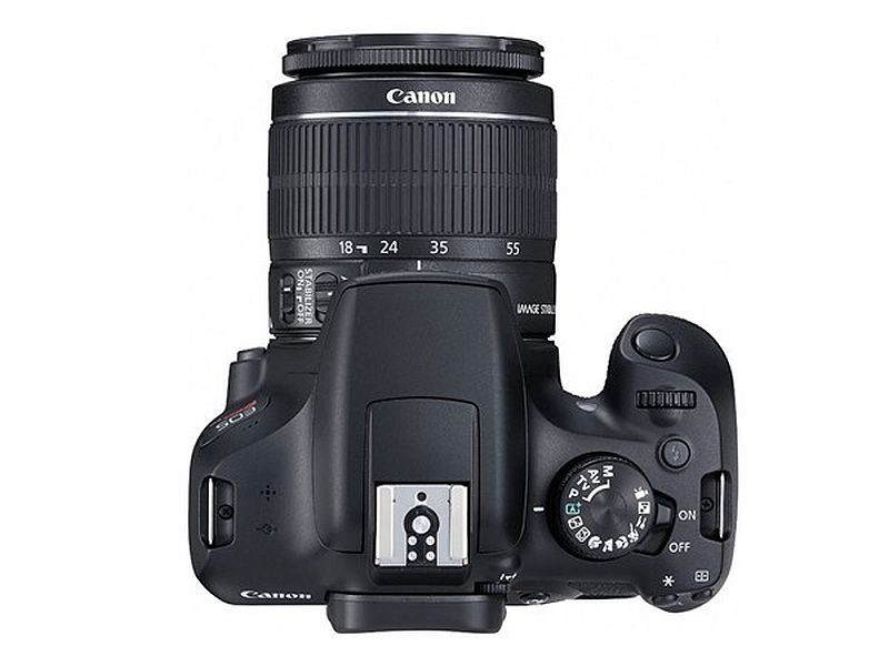 Canon EOS 1300D 機頂介面布局