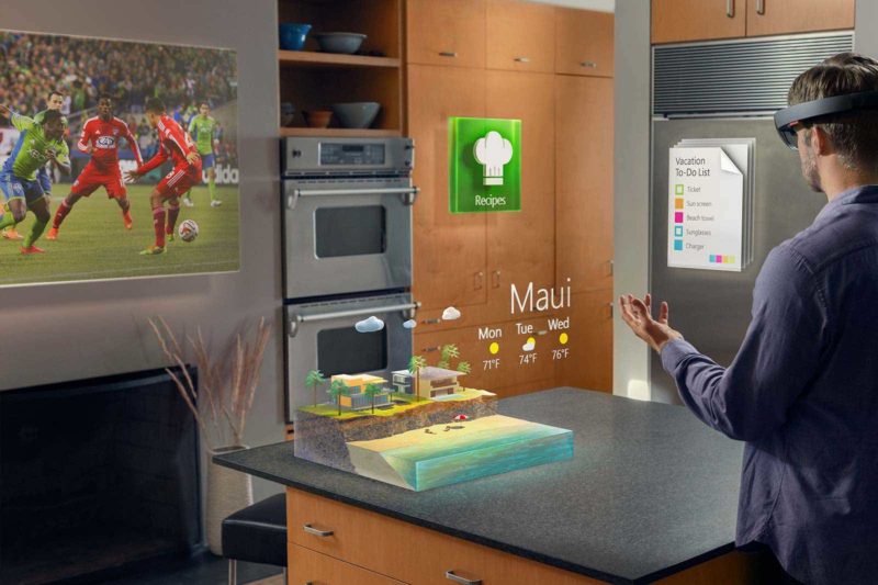 HoloLens 令家居變得智能化，空間運用亦更靈活。