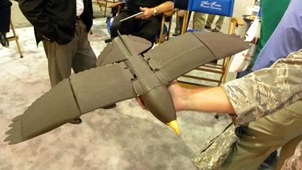 美國空軍在 2010 年發表的鷹形無人機