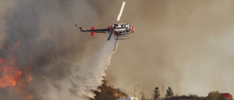 加州 美國 山火 航拍機 干擾