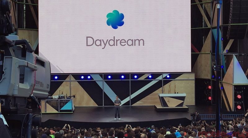 2016 年 5 月舉行的 Google I/O 開發者大會上，Google 正式發表手機 VR 平台 DayDream。