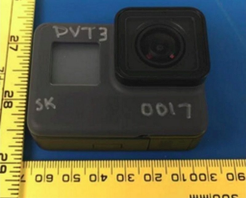 疑似 GoPro HERO5 工程樣本的正面被寫上「PVT3」，估計是「Production Verification Test 3」的縮寫。