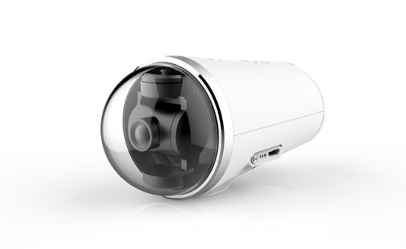 Zerotech Rollcap 擁有 1,300 萬拍攝像素感光元件，可攝錄 4K 超高清影片。
