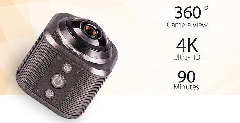 Camorama 運動相機的外觀設計跟 Kodak PIXPRO SP360 4K 相似，機身上只設有一支魚眼鏡頭。