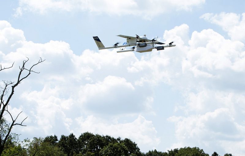 Project Wing 無人機的最新形態，已採用多旋翼和固定翼的混合式結構。