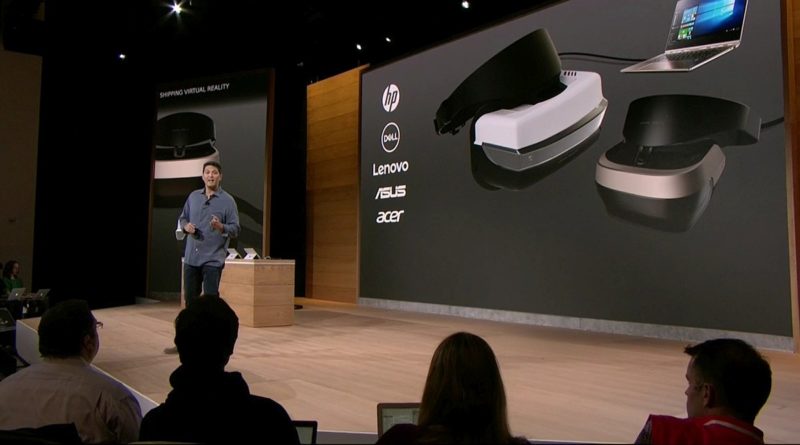 Windows 主席 Terry Myserson 表示，Microsoft VR 眼鏡內置六度自由追蹤感測器。