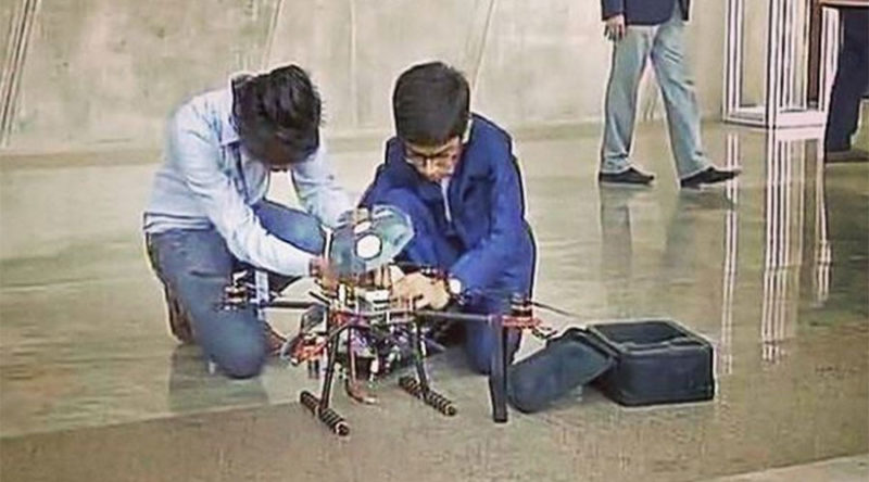 Harshwardhan Zala 製造出掃雷無人機，獲政府簽約量產。