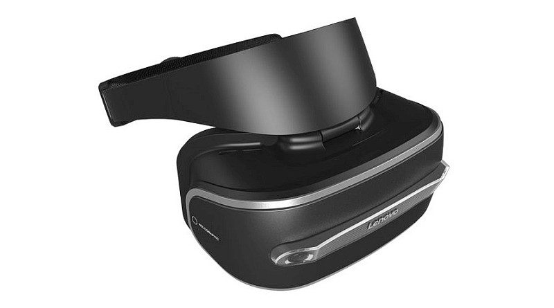 Lenovo VR 眼鏡的外形跟 PlayStation VR 有幾分相像。