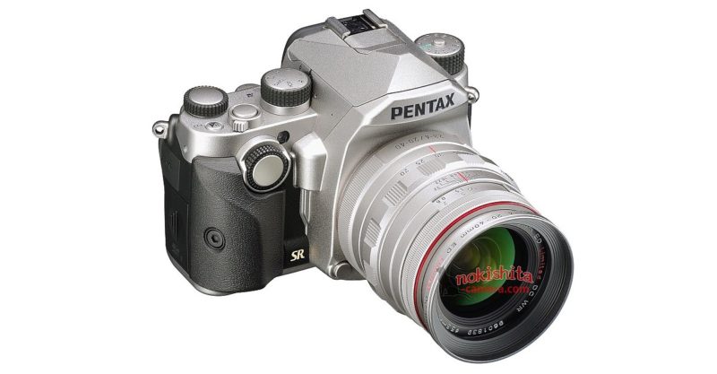 Pentax KP 單眼相機的中尺碼握柄。