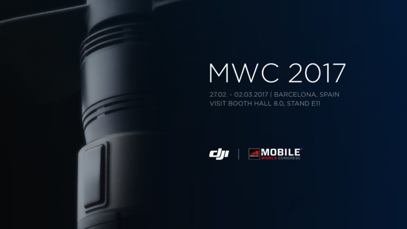 DJI 預告參展 MWC 2017