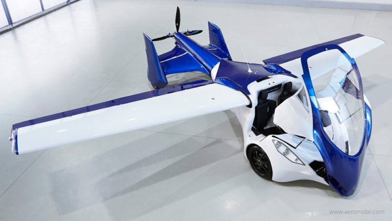 AeroMobil 3.0 - 飛機模式