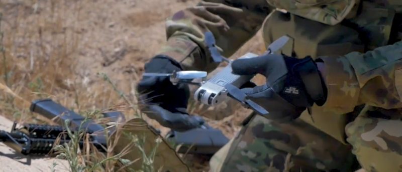 AeroVironment Snipe Nano 士兵隨身帶的無人機