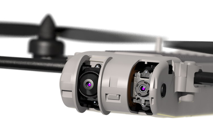AeroVironment Snipe Nano Quad - 機首紅外線鏡頭