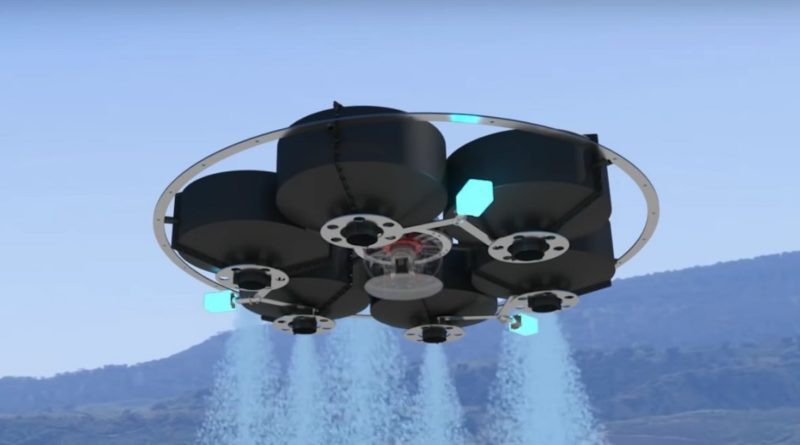 Drone Hopper 的噴射強度和水滴形狀均可經由磁力控制，施放出 3 種不同的噴灑形態。