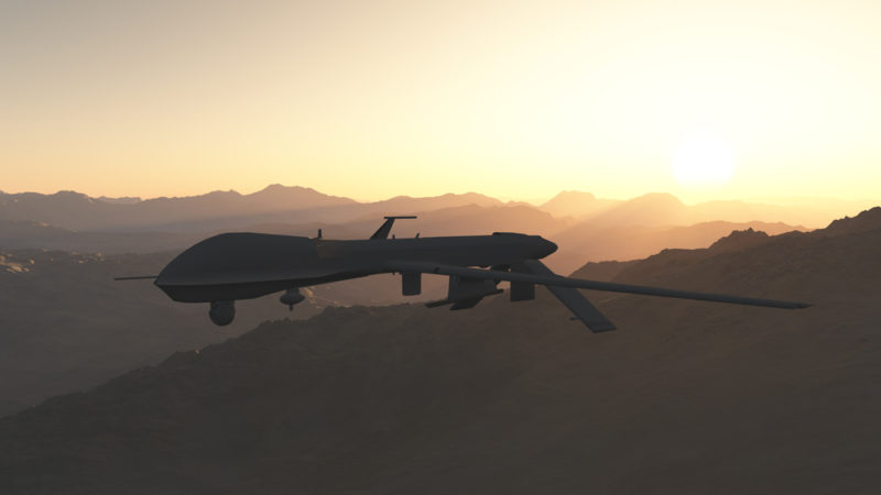 美軍將在 201 基地落成後部署 MQ-9 「收割者」無人攻擊機。