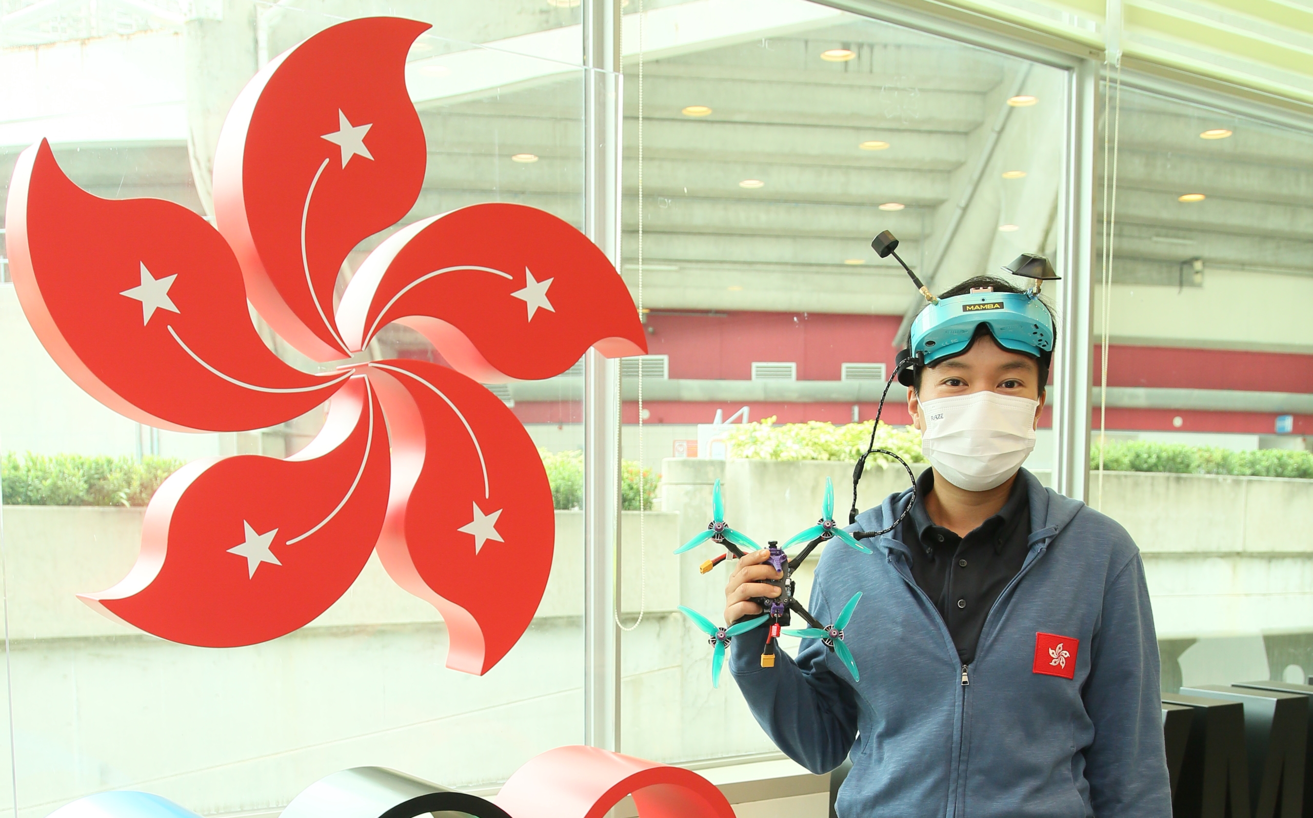 港產首位競速無人機運動員出戰世運會　冀與世界各地精英飛手交流