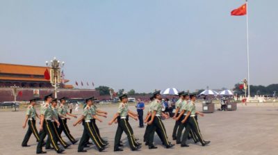 抗戰閱兵期間天安門禁飛無人機