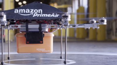 Amazon 貨運無人機　英倫先行