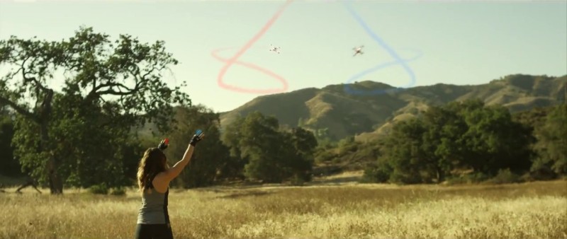 Sky Paint：體感控制無人機空中繪畫