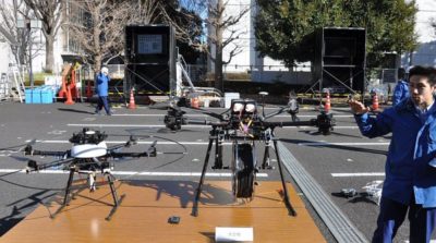 日本巨無霸無人機登場