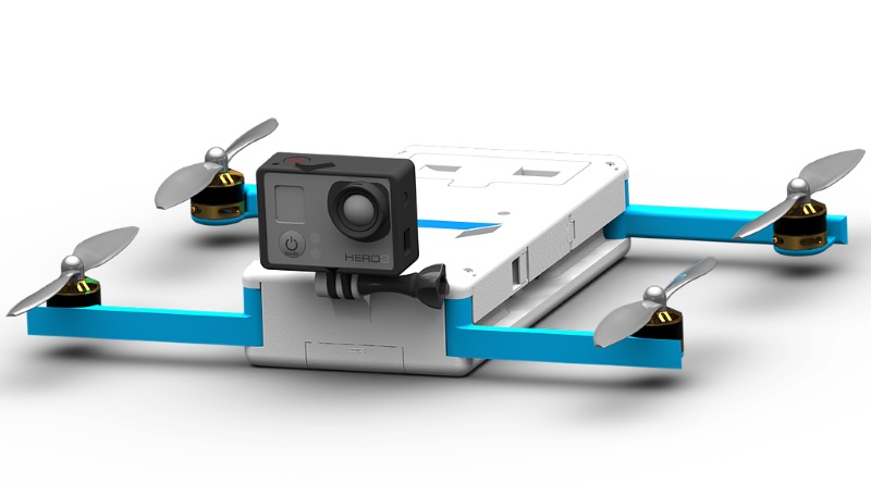 GoPro Karma 無人機概念設計圖 Quadbox
