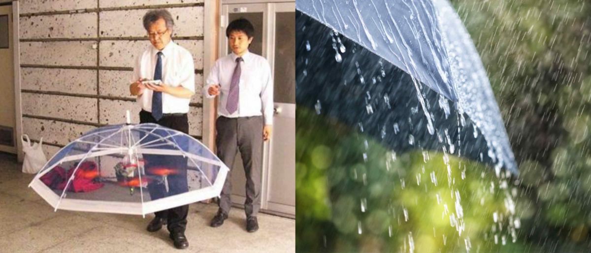 無人機 雨傘 日本