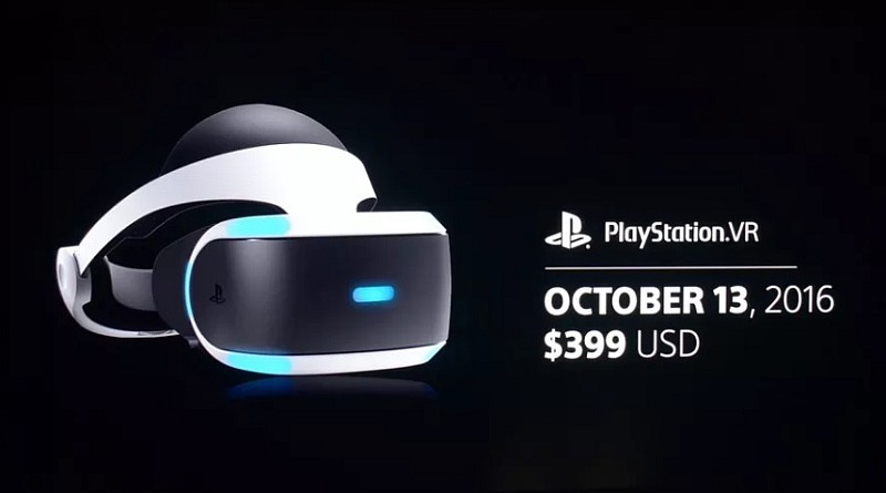 PlayStation VR 眼鏡 10 月 13 日開售