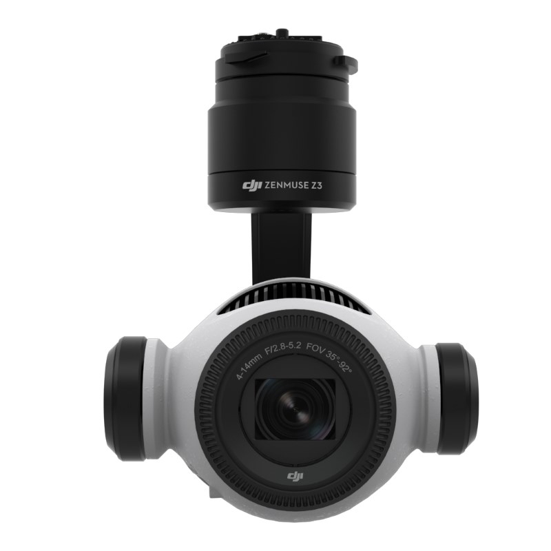 DJI Zenmuse Z3 航拍相機的正面