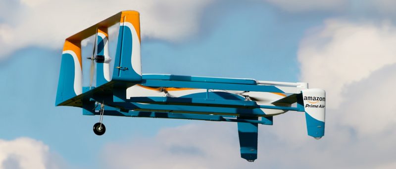 亞馬遜英國神秘地點測試送貨無人機