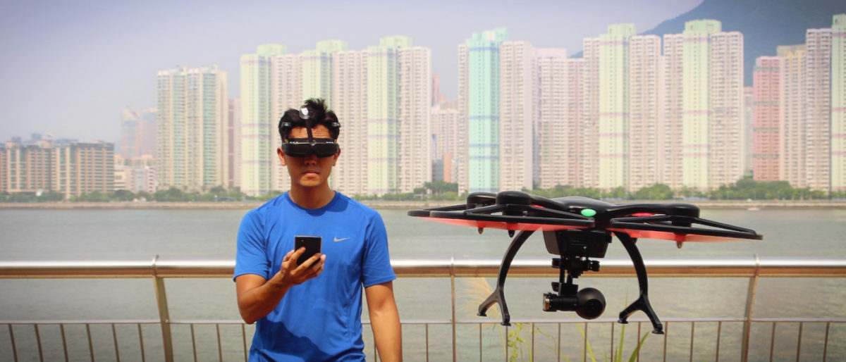 ghost drone 2.0 評測 航拍機 VR 眼鏡 體感操控