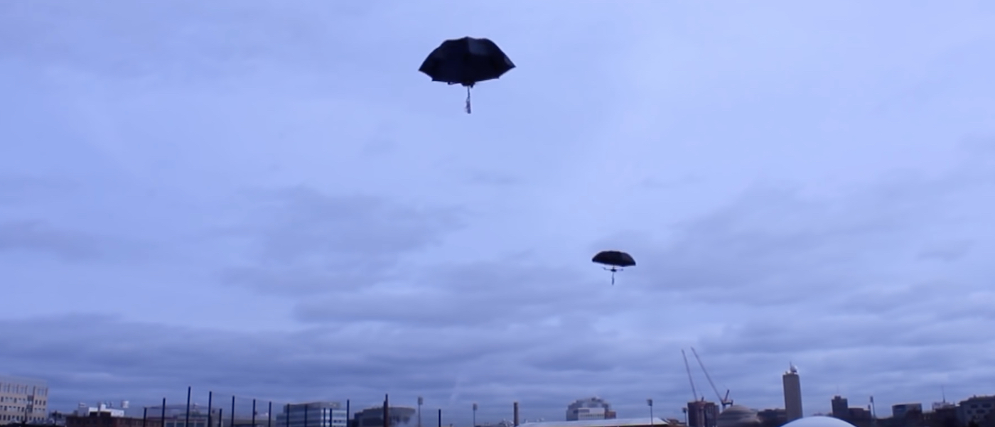 無人機 雨傘 水母 Alan Kwan MIT