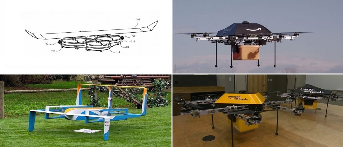 Amazon 無人機初代設計曝光