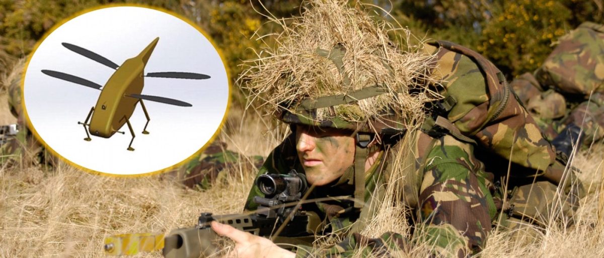 蜻蜓無人機 英國 軍方