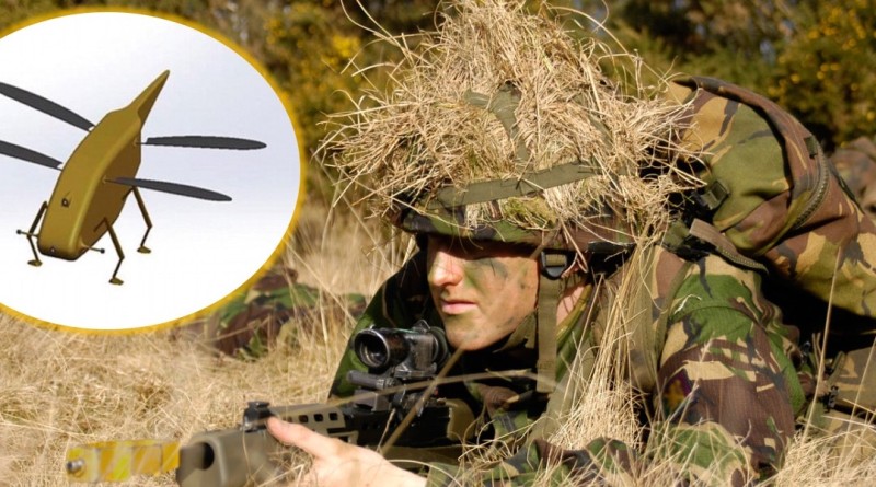 蜻蜓無人機 英國 軍方