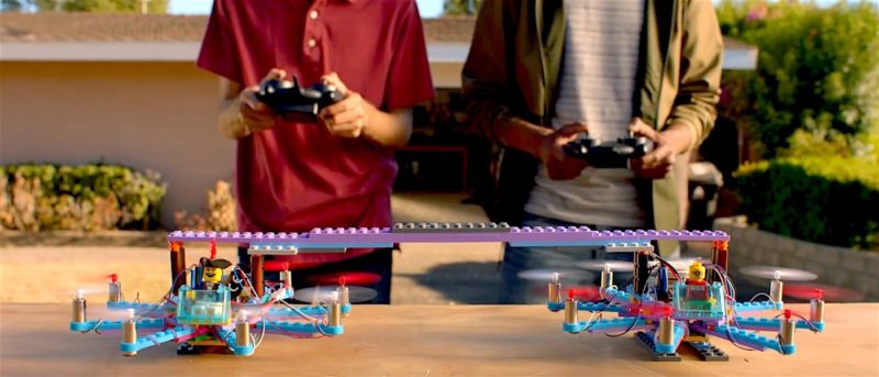 lego-drone6 樂高積木 無人機
