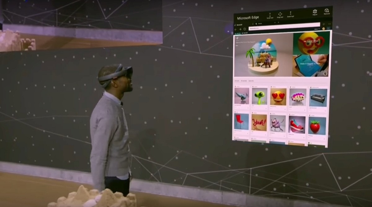 Microsoft VR 眼鏡內建動態追蹤系統