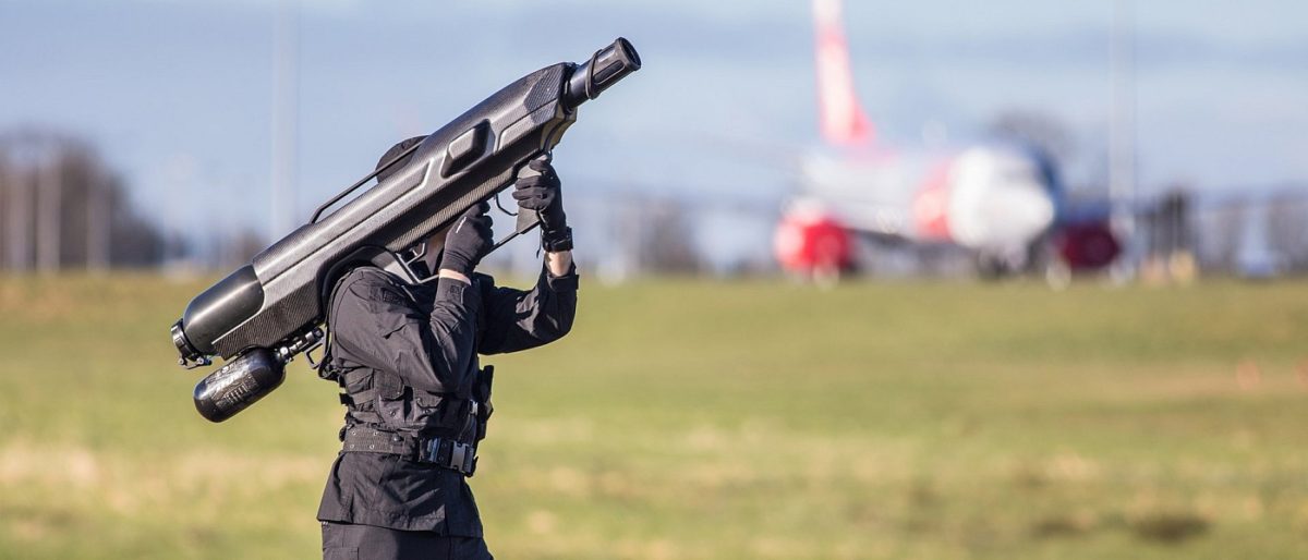 SkyWall100 反無人機巨砲保護奧巴馬