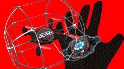 gesturebotics aura drone 無人機 手勢操控