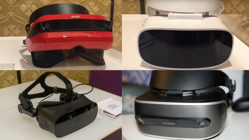 Microsoft VR 眼鏡登場！五大品牌強勢助陣