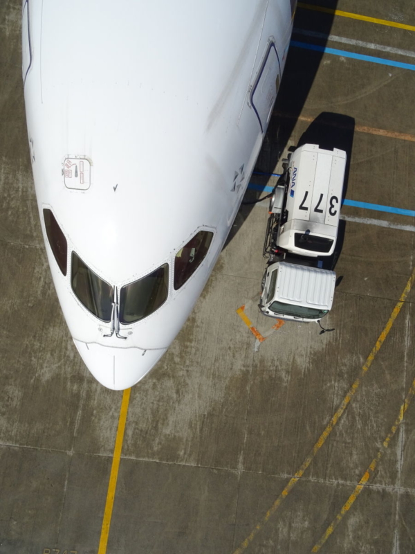 全日空用 AeroSense 無人機勘察波音 787 - 空拍成品（二）