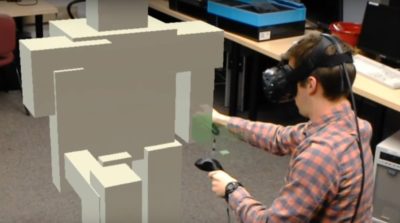 HTC Vive 搭配 HoloLens　虛擬繪圖混合共享