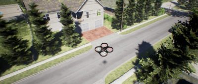 microsoft-drone-simulator 模擬 飛行 無人機